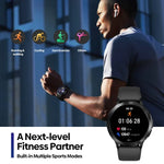 Zeblaze Btalk 2 Smartwatch mit 1,3 Zoll rundem HD-Display, unterstützt Sprachanrufe und Gesundheitsüberwachung