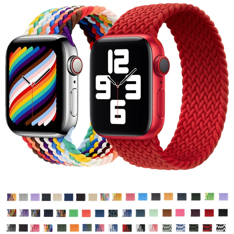 Nylon-Flechtschlaufe für Apple Watch Series 8&7 41mm / SE 2&6&SE&5&4 40mm / 3&2&1 38mm, für Apple Watch Series 8&7 41mm, 135mm, für Apple Watch Series 8&7 41mm, 135mm