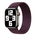 Geflochtenes Nylon-Armband (Einzelschlaufe) für Apple Watch Series 8&7 41mm / SE 2&6&SE&5&4 40mm / 3&2&1 38mm, für Apple Watch Series 8&7 41mm, 145mm, für Apple Watch Series 8&7 41mm, 145mm