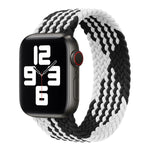 Geflochtenes Nylon-Armband (Einzelschlaufe) für Apple Watch Series 8&7 41mm / SE 2&6&SE&5&4 40mm / 3&2&1 38mm, für Apple Watch Series 8&7 41mm, 145mm, für Apple Watch Series 8&7 41mm, 145mm