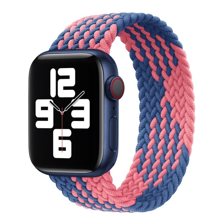 Geflochtenes Nylon-Armband (Einzelschlaufe) für Apple Watch Series 8&7 41mm / SE 2&6&SE&5&4 40mm / 3&2&1 38mm, für Apple Watch Series 8&7 41mm, 145mm, für Apple Watch Series 8&7 41mm, 145mm