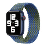 Geflochtenes Nylon-Armband (Einzelschlaufe) für Apple Watch Series 8&7 41mm / SE 2&6&SE&5&4 40mm / 3&2&1 38mm, für Apple Watch Series 8&7 41mm, 145mm, für Apple Watch Series 8&7 41mm, 145mm