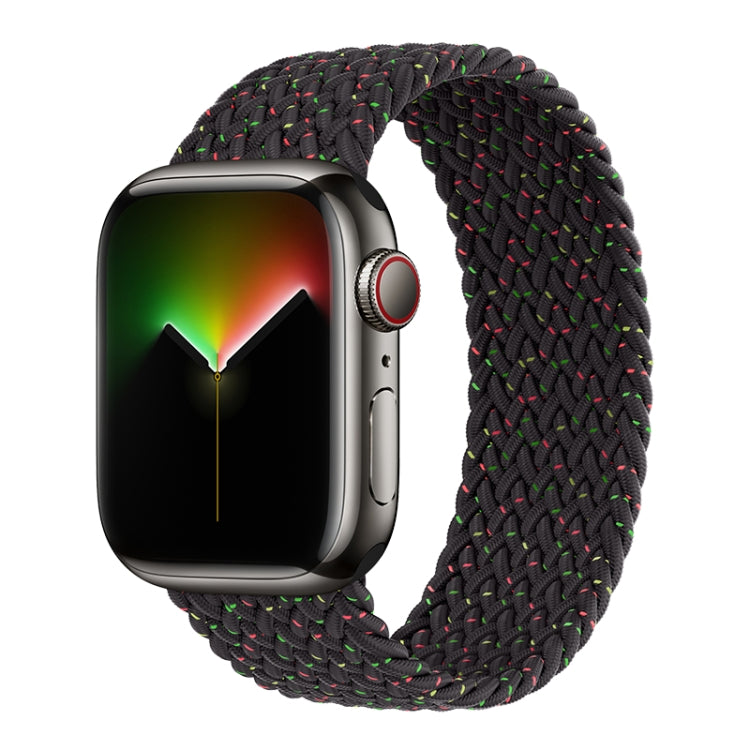 Geflochtenes Nylon-Armband (Einzelschlaufe) für Apple Watch Series 8&7 41mm / SE 2&6&SE&5&4 40mm / 3&2&1 38mm, für Apple Watch Series 8&7 41mm, 145mm, für Apple Watch Series 8&7 41mm, 145mm