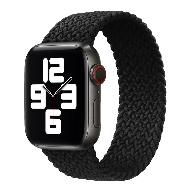 Geflochtenes Nylon-Armband (Einzelschlaufe) für Apple Watch Series 8&7 41mm / SE 2&6&SE&5&4 40mm / 3&2&1 38mm, für Apple Watch Series 8&7 41mm, 145mm, für Apple Watch Series 8&7 41mm, 145mm
