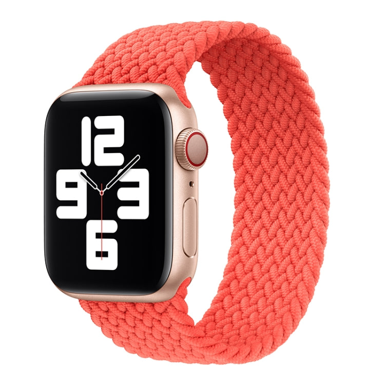 Geflochtenes Nylon-Armband (Einzelschlaufe) für Apple Watch Series 8&7 41mm / SE 2&6&SE&5&4 40mm / 3&2&1 38mm, für Apple Watch Series 8&7 41mm, 145mm, für Apple Watch Series 8&7 41mm, 145mm