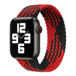 Nylon-Armband mit einfacher Drehung, geflochten, für Apple Watch Series 8 &amp; 7 (41 mm), SE 2 &amp; 6, SE 5 &amp; 4 (40 mm) und 3 &amp; 2 &amp; 1 (38 mm).