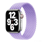 Nylon-Armband mit einfacher Drehung, geflochten, für Apple Watch Series 8 &amp; 7 (41 mm), SE 2 &amp; 6, SE 5 &amp; 4 (40 mm) und 3 &amp; 2 &amp; 1 (38 mm).