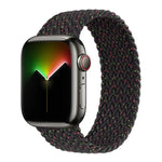 Nylon-Armband mit einfacher Drehung, geflochten, für Apple Watch Series 8 &amp; 7 (41 mm), SE 2 &amp; 6, SE 5 &amp; 4 (40 mm) und 3 &amp; 2 &amp; 1 (38 mm).