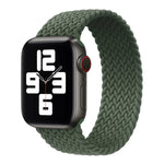 Nylon-Armband mit einfacher Drehung, geflochten, für Apple Watch Series 8 &amp; 7 (41 mm), SE 2 &amp; 6, SE 5 &amp; 4 (40 mm) und 3 &amp; 2 &amp; 1 (38 mm).