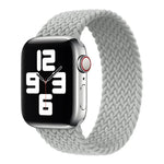 Nylon-Armband mit einfacher Drehung, geflochten, für Apple Watch Series 8 &amp; 7 (41 mm), SE 2 &amp; 6, SE 5 &amp; 4 (40 mm) und 3 &amp; 2 &amp; 1 (38 mm).