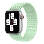 Nylon-Armband mit einfacher Drehung, geflochten, für Apple Watch Series 8 &amp; 7 (41 mm), SE 2 &amp; 6, SE 5 &amp; 4 (40 mm) und 3 &amp; 2 &amp; 1 (38 mm).