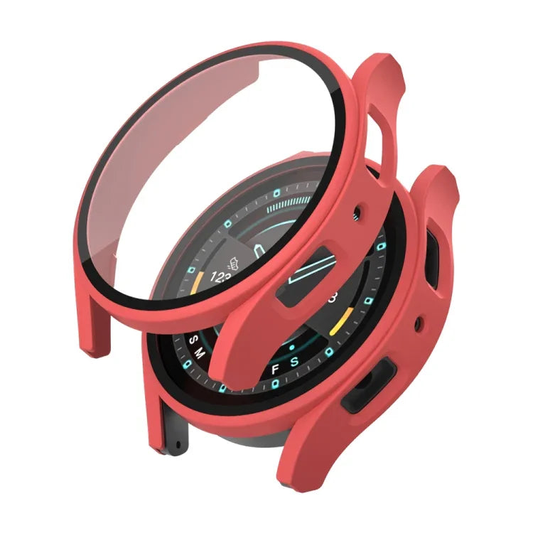 Integrierte Schutzhülle aus mattiertem Polycarbonat und gehärteter Glasfolie, für Samsung Galaxy Watch 5 (40 mm)