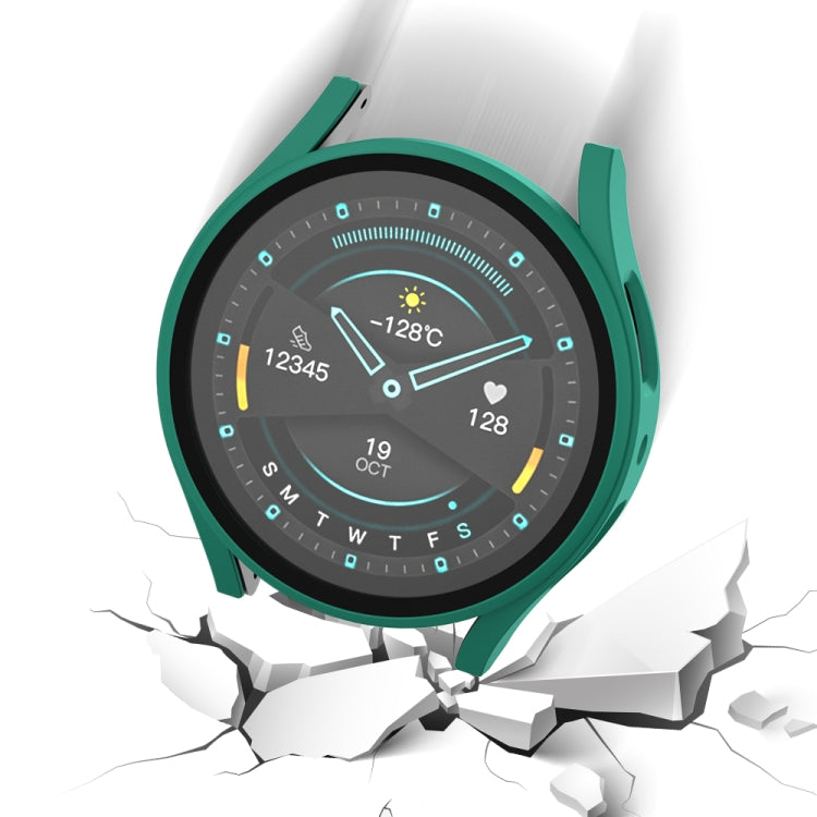 Integrierte Schutzhülle aus mattiertem Polycarbonat und gehärteter Glasfolie, für Samsung Galaxy Watch 5 (40 mm)