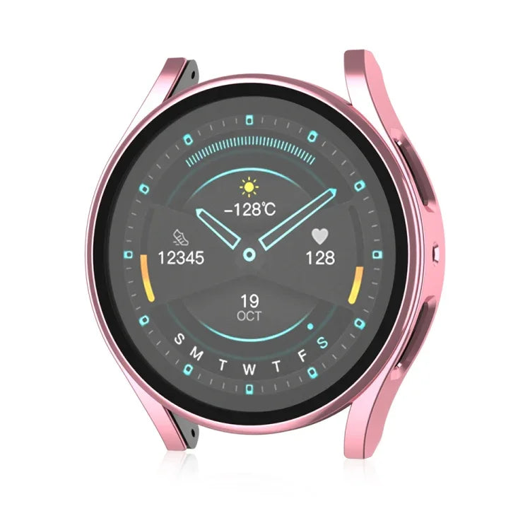 Integrierte Schutzhülle aus mattiertem Polycarbonat und gehärteter Glasfolie, für Samsung Galaxy Watch 5 (40 mm)