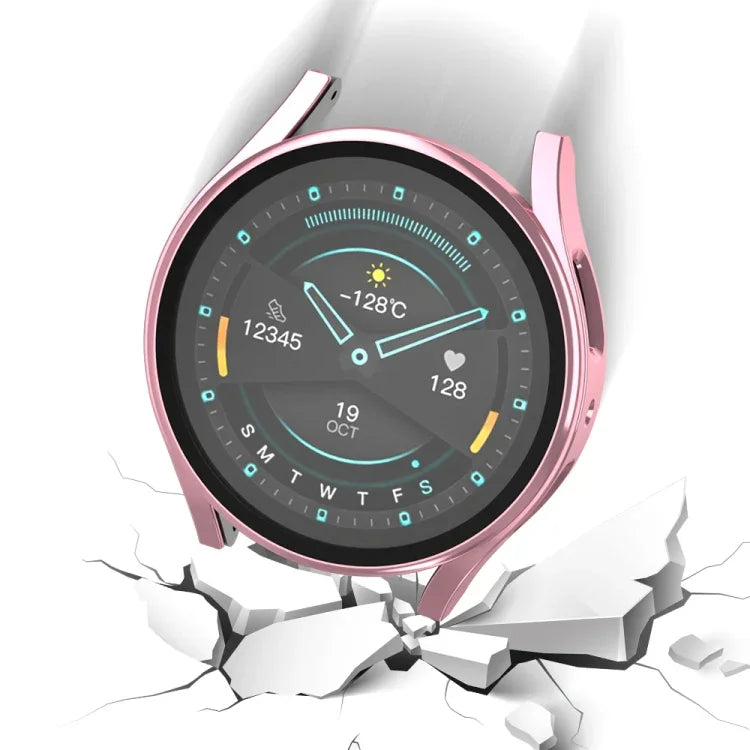 Integrierte Schutzhülle aus mattiertem Polycarbonat und gehärteter Glasfolie, für Samsung Galaxy Watch 5 (40 mm)