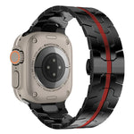 Edelstahlarmband, passend für Apple Watch Series 8 &amp; 7 (41 mm), SE 2 &amp; 6, SE, 5 &amp; 4 (40 mm), 3, 2 &amp; 1 (38 mm) und Apple Watch Ultra (49 mm), Series 8 &amp; 7 (45 mm), SE 2 &amp; 6, SE, 5 &amp; 4 (44 mm) sowie 3, 2 &amp; 1 (42 mm).