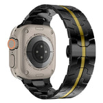 Edelstahlarmband, passend für Apple Watch Series 8 &amp; 7 (41 mm), SE 2 &amp; 6, SE, 5 &amp; 4 (40 mm), 3, 2 &amp; 1 (38 mm) und Apple Watch Ultra (49 mm), Series 8 &amp; 7 (45 mm), SE 2 &amp; 6, SE, 5 &amp; 4 (44 mm) sowie 3, 2 &amp; 1 (42 mm).