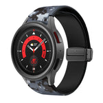 Magnetic Printed Silicone Watch Band, For Samsung Galaxy Watch5