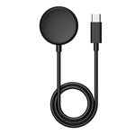 Magnetisches Ladekabel für Smartwatches, Länge: 1 m, für Google Pixel Watch Typ-C-Anschluss, für Google Pixel Watch USB-Anschluss