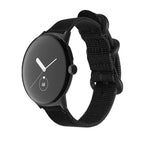Gewebtes Nylon-Armband mit Stahlschließe, passend für Google Pixel Watch 4 / 3 / 2 / 1 (41 mm)