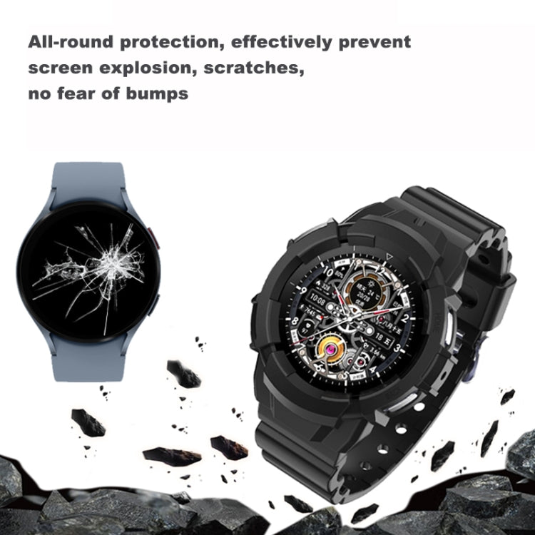 Einfarbiges Silikonarmband, für Samsung Galaxy Watch5 40mm, für Samsung Galaxy Watch5 44mm