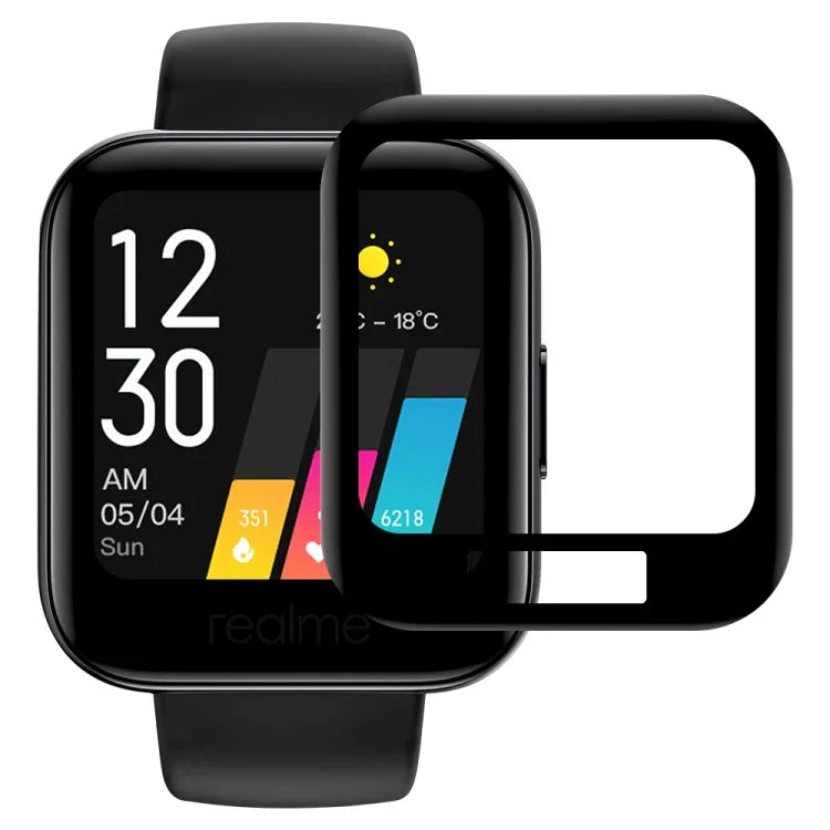 Weiche 3D-Oberflächen-Schutzfolie für Uhren, passend für Amazfit GTS 2E, Fitbit Charge 5, Garmin Fenix ​​7S, Keep Band B2, OPPO Watch Free, OPPO Watch SE, Realme Watch 2, Realme Watch T1, Realme Watch, Google Pixel Watch ...