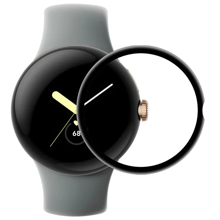 Weiche 3D-Oberflächen-Schutzfolie für Uhren, passend für Amazfit GTS 2E, Fitbit Charge 5, Garmin Fenix ​​7S, Keep Band B2, OPPO Watch Free, OPPO Watch SE, Realme Watch 2, Realme Watch T1, Realme Watch, Google Pixel Watch ...