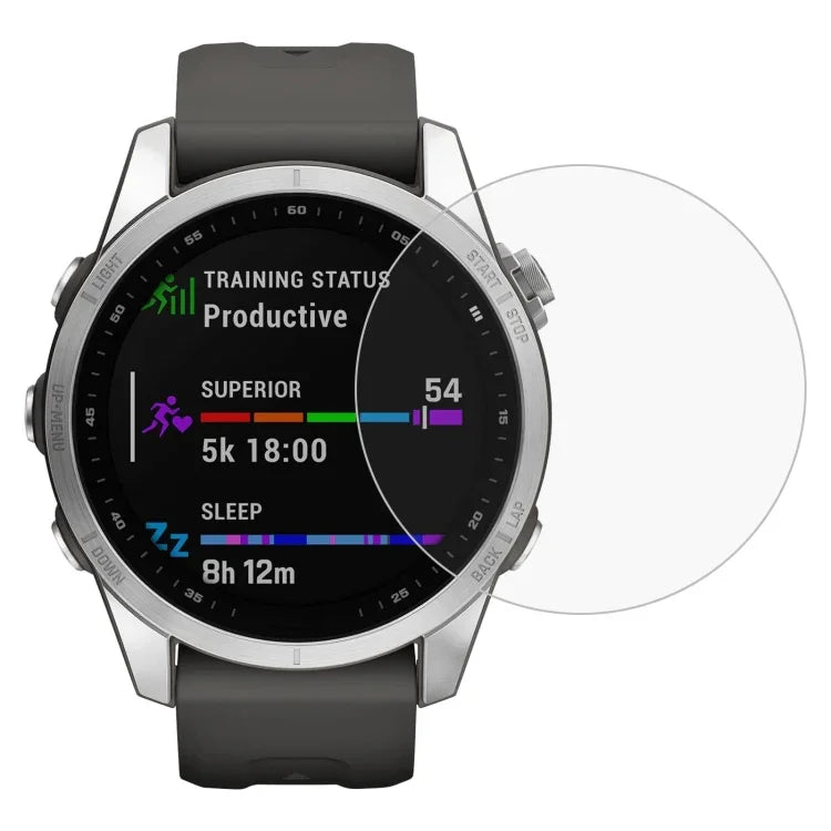 Displayschutzfolie aus gehärtetem Glas für Huawei Watch GT 2 42 mm Smartwatch, Garmin Fenix ​​7S, Realme Watch, Amazfit Falcon, Huawei Watch GT 2 42 mm, Huawei Watch GT 3 42 mm, Garmin Forerunner 158, Garmin Instinct Crossover ...