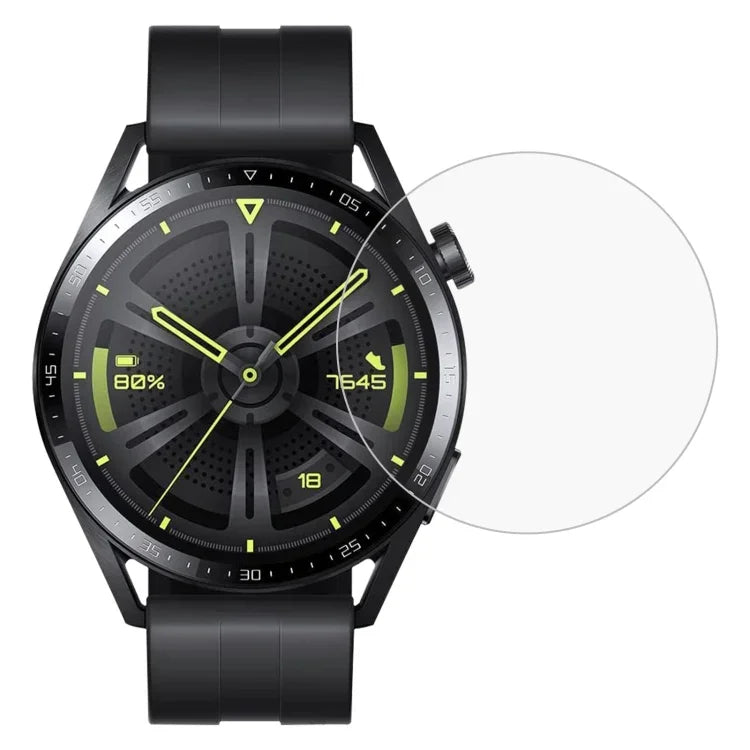 Displayschutzfolie aus gehärtetem Glas für Huawei Watch GT 2 42 mm Smartwatch, Garmin Fenix ​​7S, Realme Watch, Amazfit Falcon, Huawei Watch GT 2 42 mm, Huawei Watch GT 3 42 mm, Garmin Forerunner 158, Garmin Instinct Crossover ...