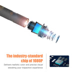 P40 8mm HD Wasserdichtes tragbares integriertes handgehaltenes vertikales Bildschirm-Industrieendoskop, 2m, 5m, 10m