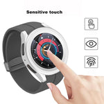 Schutzhülle aus PC und gehärtetem Kunststoff für Samsung Galaxy Watch5 Pro 45 mm
