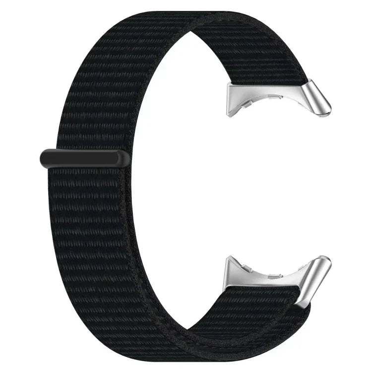 Metallkopf-Nylon-Armband für Google Pixel Watch 4 / 3 / 2 / 1 (41 mm)