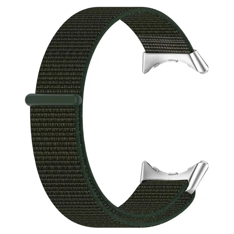 Metallkopf-Nylon-Armband für Google Pixel Watch 4 / 3 / 2 / 1 (41 mm)