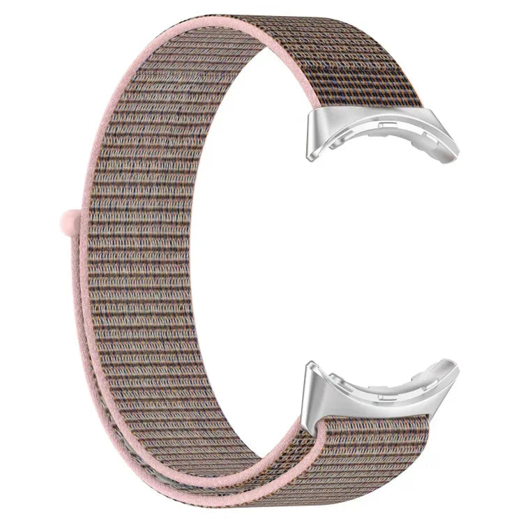 Metallkopf-Nylon-Armband für Google Pixel Watch 4 / 3 / 2 / 1 (41 mm)