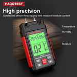 HABOTEST HT633 Tragbarer Multifunktionaler Digitaler Holzfeuchtemesser, HT633