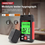 HABOTEST HT633 Tragbarer Multifunktionaler Digitaler Holzfeuchtemesser, HT633