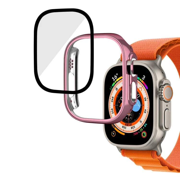Integriertes Uhrengehäuse aus glänzend beschichtetem Polycarbonat-Sicherheitsglas, für Apple Watch Ultra 3 / 2 / 1 49 mm