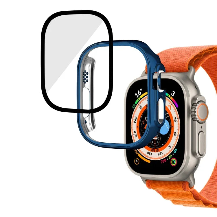 Integriertes Uhrengehäuse aus glänzend beschichtetem Polycarbonat-Sicherheitsglas, für Apple Watch Ultra 3 / 2 / 1 49 mm