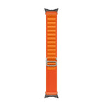 Schwarzes Nylon-Armband mit Verbindungsstück, passend für Google Pixel Watch 4 / 3 / 2 / 1 (41 mm)