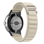 Schwarzes Nylon-Armband mit Verbindungsstück, passend für Google Pixel Watch 4 / 3 / 2 / 1 (41 mm)