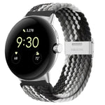 Nylon-Uhrenarmband mit Metallschnalle, passend für Google Pixel Watch 4 / 3 / 2 / 1 (41 mm)