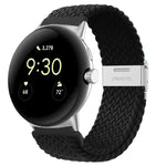 Nylon-Uhrenarmband mit Metallschnalle, passend für Google Pixel Watch 4 / 3 / 2 / 1 (41 mm)