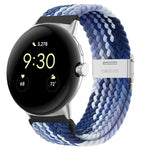 Nylon-Uhrenarmband mit Metallschnalle, passend für Google Pixel Watch 4 / 3 / 2 / 1 (41 mm)