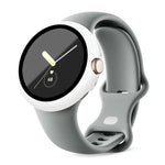 Integrierte Schutzhülle aus mattiertem Polycarbonat-Rahmen und gehärteter Folie für Google Pixel Watch