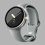 Integrierte Schutzhülle aus mattiertem Polycarbonat-Rahmen und gehärteter Folie für Google Pixel Watch