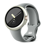 Integrierte Schutzhülle aus mattiertem Polycarbonat-Rahmen und gehärteter Folie für Google Pixel Watch
