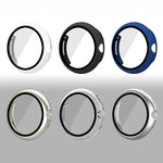 Integrierte Schutzhülle aus mattiertem Polycarbonat-Rahmen und gehärteter Folie für Google Pixel Watch