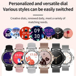 CF12 1.2 inch Waterproof Smart Steel Strap Wristband Support Heart Rate Monitoring / Blood Pressure Monitoring, CF12 Steel Strap (Black)
