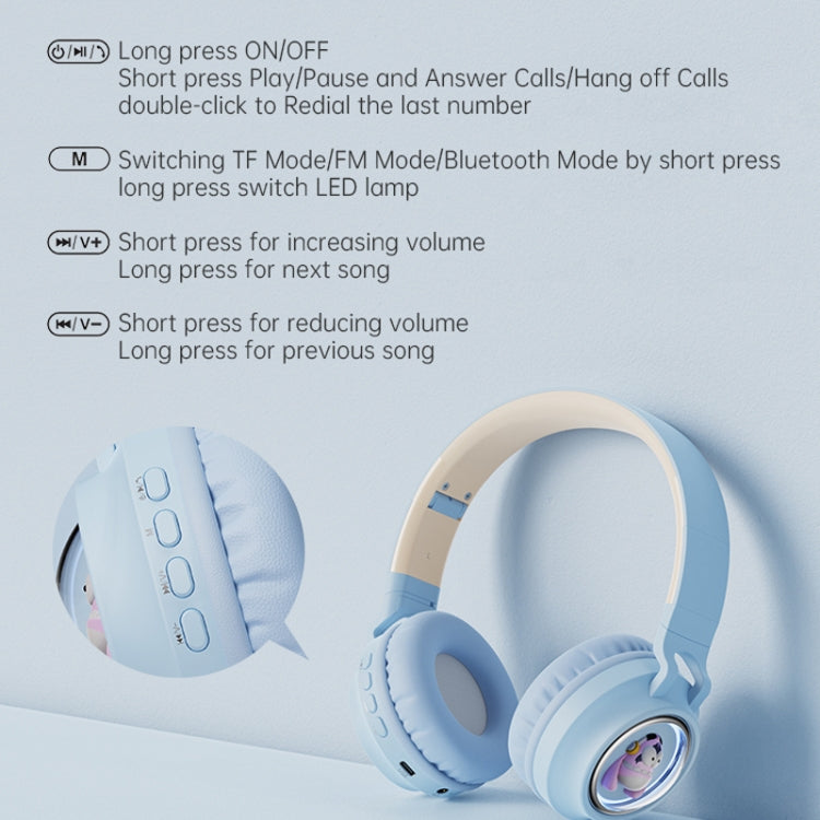 Q1 Kopfhörer Monster Kinder Over-Ear Bluetooth Ohrhörer