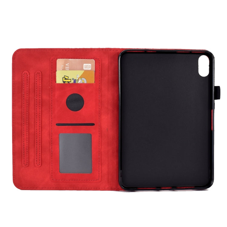 Für iPad 10. Generation 10,9 2022 Rhombus geprägte Leder Smart Tablet Hülle, Für iPad 10. Generation 10,9 2022